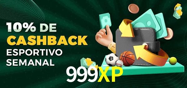 10% de bônus de cashback na 999XP